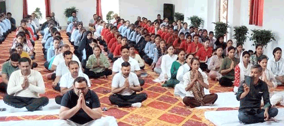 इंद्रप्रस्थ कॉलेज में सात दिवसीय योग महोत्सव का आयोजन