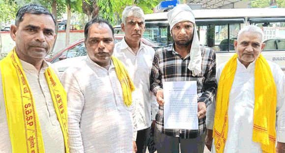 मारपीट के मामले में पीड़ित ने एसएसपी से की कार्यवाही की मांग