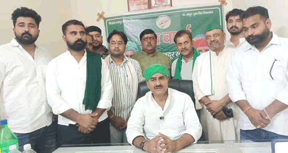 किसानों की समस्याओं को लेकर 2 जुलाई को जिला मुख्यालय पर किया जाएगा प्रदर्शन