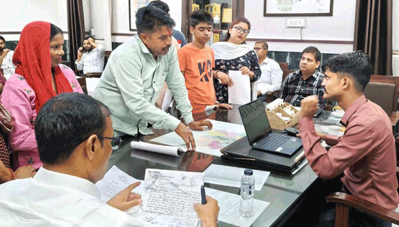 नगरायुक्त ने जन समस्याओं पर गंभीरता से लिया संज्ञान