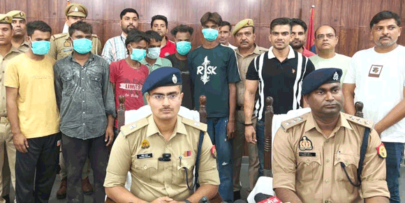 नकुड़ पुलिस, स्वाट, एसओजी व सर्विलांस टीम की पशु चोरों से मुठभेड़