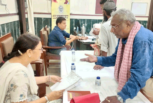 जनसुनवाई में दो समस्याओं का हुआ तत्काल समाधान