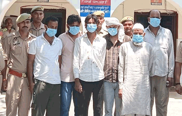 नागल पुलिस ने छह आरोपी किए गिरफ्तार