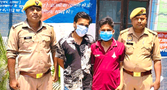 जनकपुरी पुलिस ने दो वारंटी आरोपी किए गिरफ्तार