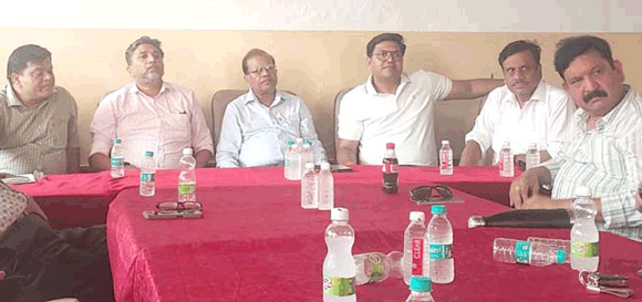लघु उद्योग भारती ने विभागीय अधिकारियों से की बैठक
