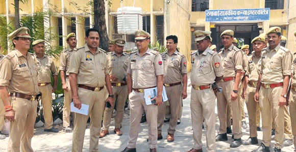 पुलिस भर्ती केंद्र छावनी में हुई तब्दील