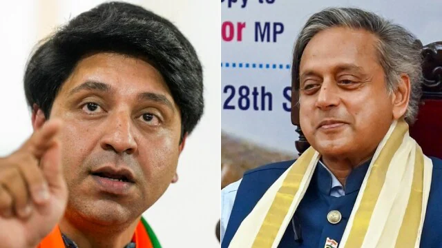 वंदे मातरम पर सियासत गरम, थरूर के बयान पर बीजेपी का पलटवार