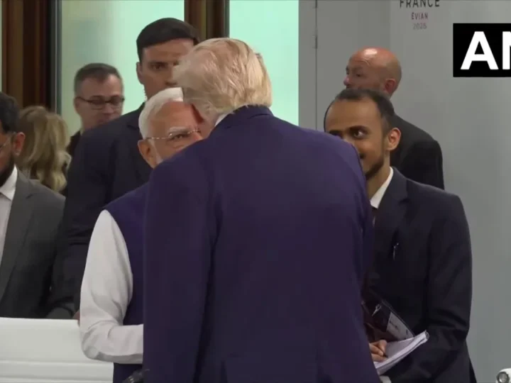 फ्रांस में पीएम मोदी से मिले डोनाल्ड ट्रंप, G-7 की बैठक के दौरान हुई मुलाकात