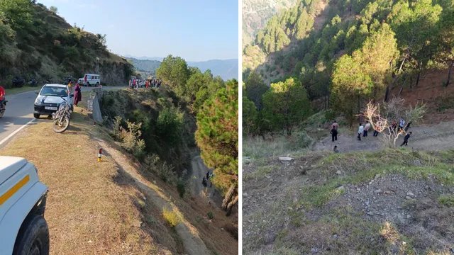 हिमाचल के चंबा में अनियंत्रित होकर खाई में गिरी गाड़ी, एक ही गांव के सात लोगों की मौत