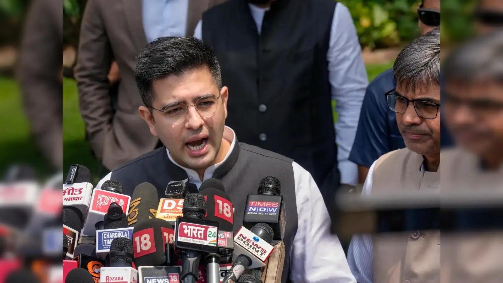 ‘फर्जी फोरेंसिक रिपोर्ट’ का आरोप लगाकर राघव चड्ढा ने साधा निशाना, भगवंत मान से मांगा इस्तीफा