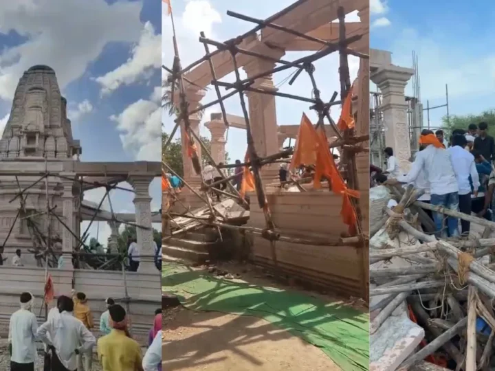 परभणी के मारुति मंदिर में बड़ा हादसा, सभा मंडप की छत गिरने से 3 श्रद्धालुओं की मौत और 30 घायल