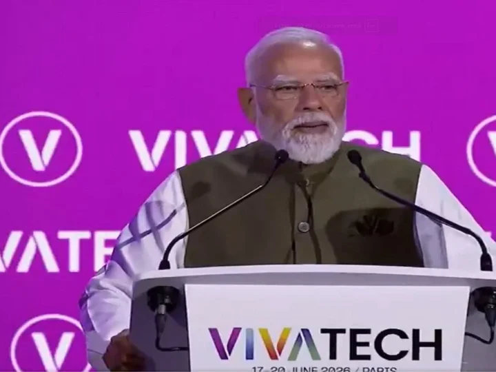 VivaTech 2026 में PM मोदी का संबोधन: टेक्नोलॉजी से भारत लिख रहा विकास की नई कहानी