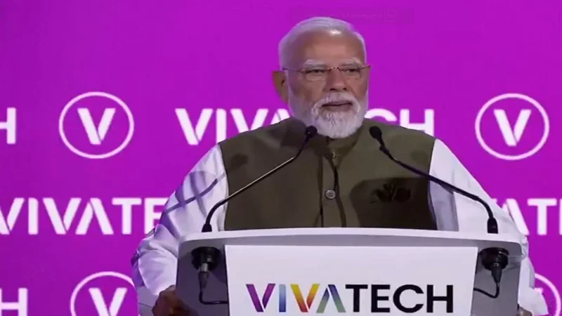 VivaTech 2026 में PM मोदी का संबोधन: टेक्नोलॉजी से भारत लिख रहा विकास की नई कहानी