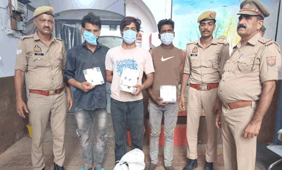 देवबंद पुलिस ने तीन शातिर चोर किए गिरफ्तार