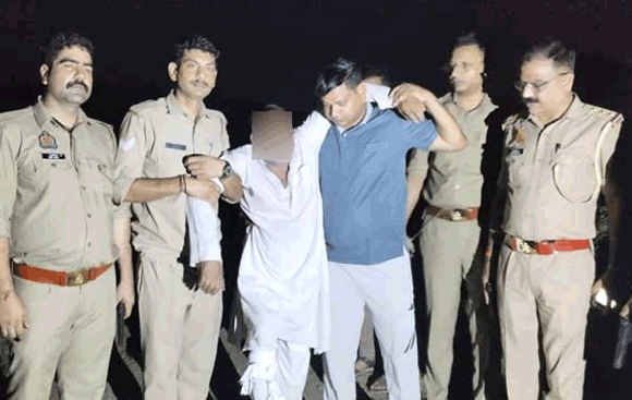 फतेहपुर पुलिस ने मुठभेड़ में एक गौकश को किया गिरफ्तार, दो साथी फरार