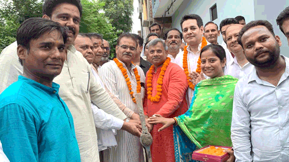 सहारनपुर में विकास को मिल रही नई गति: महापौर