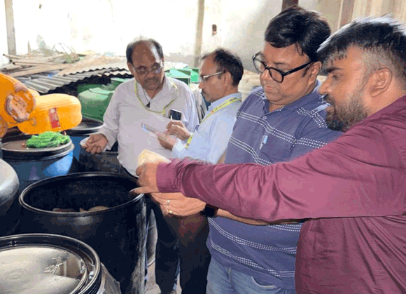 खाद्य सुरक्षा विभाग छजुपुरा इंडस्ट्रियल एरिया स्थित शिवलोक फूड प्रोडक्ट पर मारा छापा
