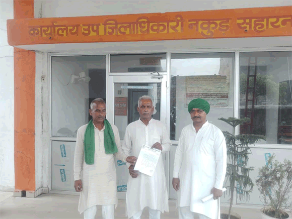शामली अंबाला हाईवे के अंडर पास बने किसानो की परेशानी का सबब