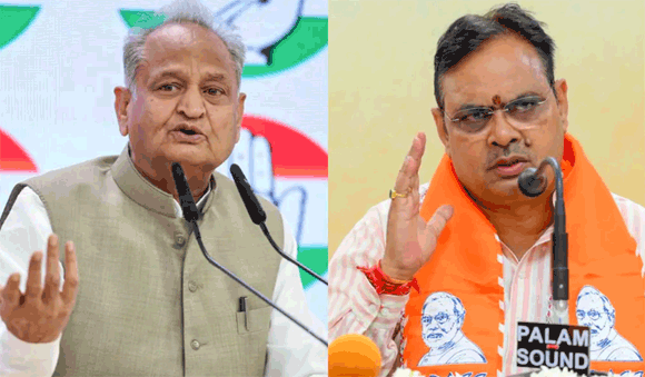 यमुना के पानी को लेकर राजस्थान में सियासी संग्राम, CM भजनलाल शर्मा और अशोक गहलोत आमने-सामने