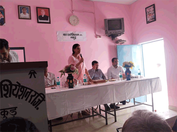 बार ओर बैंच गाडी के दो पहिए, सामजस्य के साथ काम करेगे- उपजिलाधिकारी