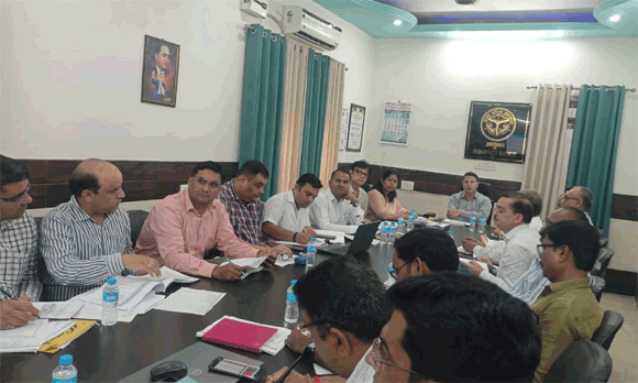 मण्डलायुक्त की अध्यक्षता में हुई चिकित्सा स्वास्थय एवं परिवार कल्याण विभाग की मण्डलीय मासिक भौतिक एवं वित्तीय समीक्षा बैठक