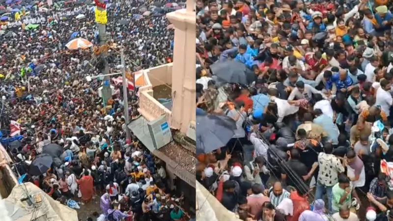 पुरी जगन्नाथ रथ यात्रा में भगदड़, दम घुटने से 1 श्रद्धालु की मौत, कई लोगों के घायल होने की आशंका