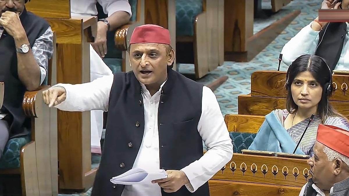 लोकसभा में बोले अखिलेश यादव- एक ‘प्रधान’ हटाकर, आपने ‘प्रधानमंत्री’ बचा लिया