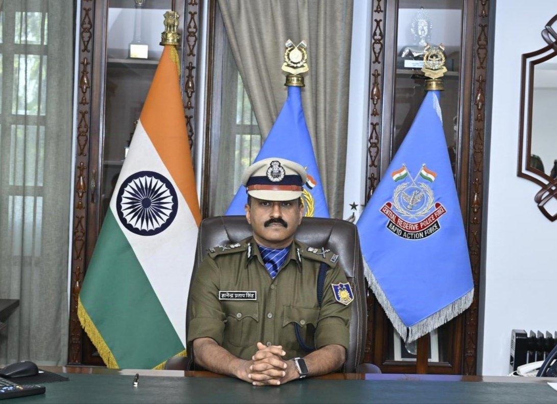 ‘ड्यूटी निभाइए, जिम्मेदारी मेरी’; CRPF चीफ ने जवानों को दिया भरोसा, पैलेट गन विवाद के बीच बढ़ाया मनोबल