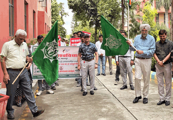 शोभित विश्वविद्यालय गंगोह के स्कूल ऑफ एग्रीकल्चर एंड एनवायरमेंटल साइंसेज विभाग द्वारा पार्थेनियम घास के दुष्प्रभावों पर जागरूकता कार्यक्रम आयोजित