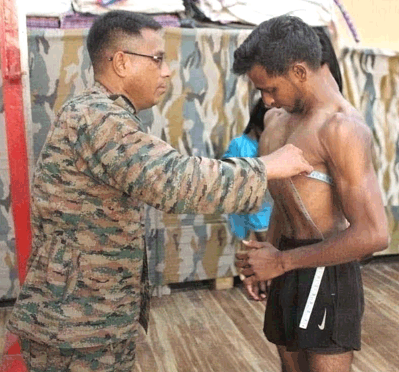 अग्निवीर भर्ती प्रक्रिया में बागपत व बिजनौर के युवाओं ने आजमाया भाग्य