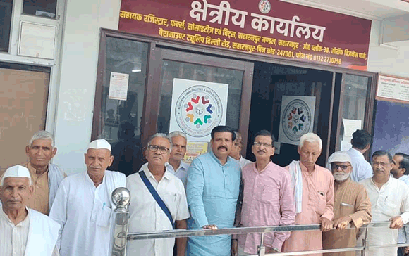 आर्य प्रतिनिधि सभा के प्रतिनिधि मडल ने सहायक रजिस्ट्रार से की मुलाकात