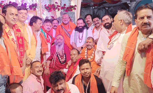 पूजा-अर्चना के साथ विधि-विधान से किया कांवड़ सेवा शिविर का हुआ शुभारंभ