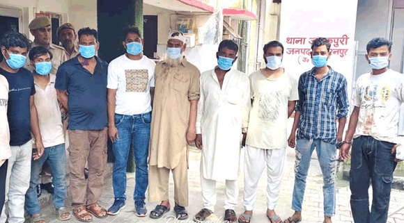 पुलिस ने मारपीट व हत्या का प्रयास करने के मामले में 10 आरोपी किए गिरफ्तार, भेजे जेल