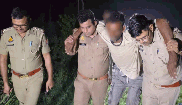 गंगोह पुलिस ने एक गौकश को किया लंगड़ा, चार ने उठाया अंधेरे का फायदा, फरार