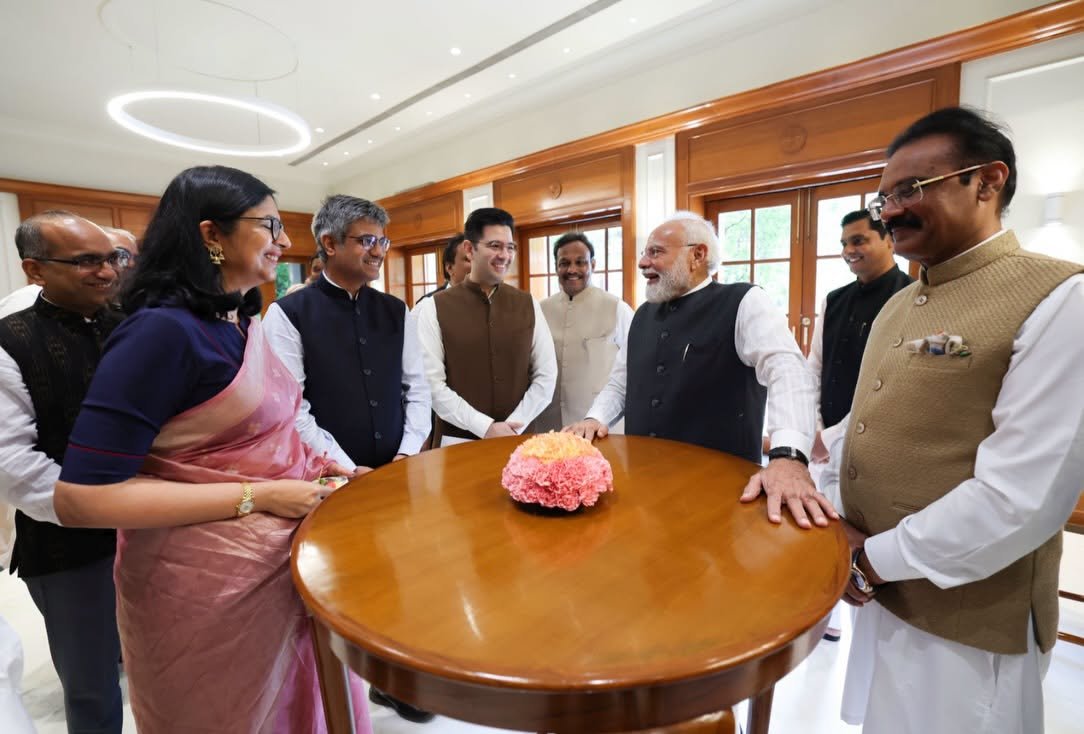 PM मोदी की 45 NDA सांसदों से ब्रेकफास्ट मीटिंग, बोले- ‘सत्ता का प्रभावी इस्तेमाल कर क्षेत्र का विकास कराएं’