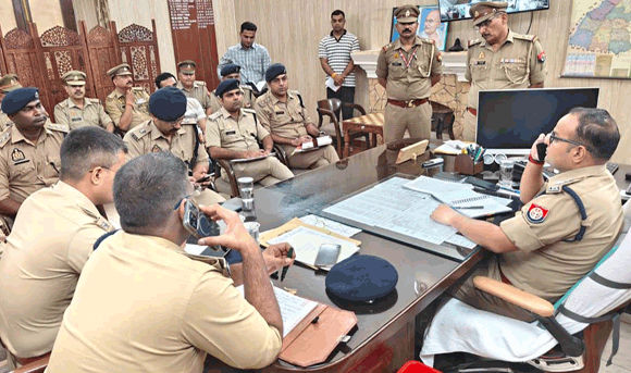 कांवड़ यात्रा को दुर्घटना रहित बनाने पर पुलिस की मंथन बैठक,