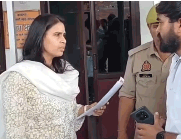 राष्ट्रीय बजरग दल ने एसडीएम को ज्ञापन देकर अधिकारियो के सीयुजी नबर ओन रखने का आग्रह किया