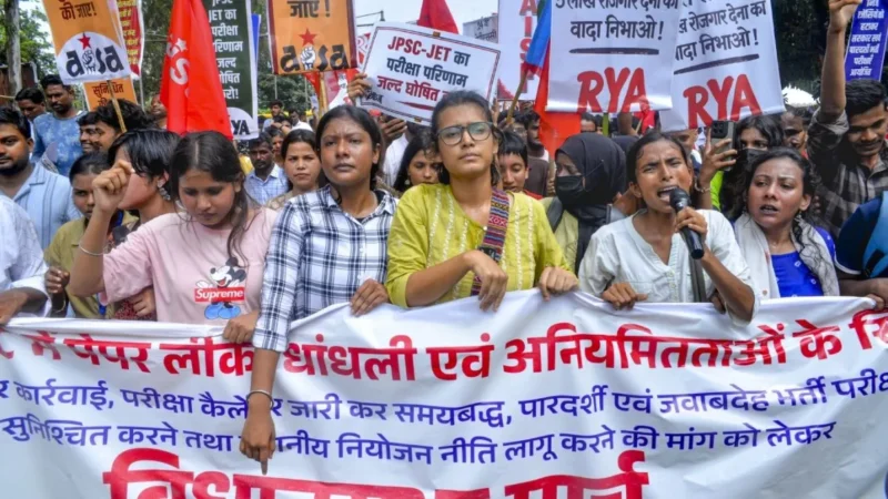 झारखंड विधानसभा मार्च से पहले छात्रों की अपील, बोले- शांतिपूर्ण रहेगा आंदोलन, पुलिस से टकराव नहीं