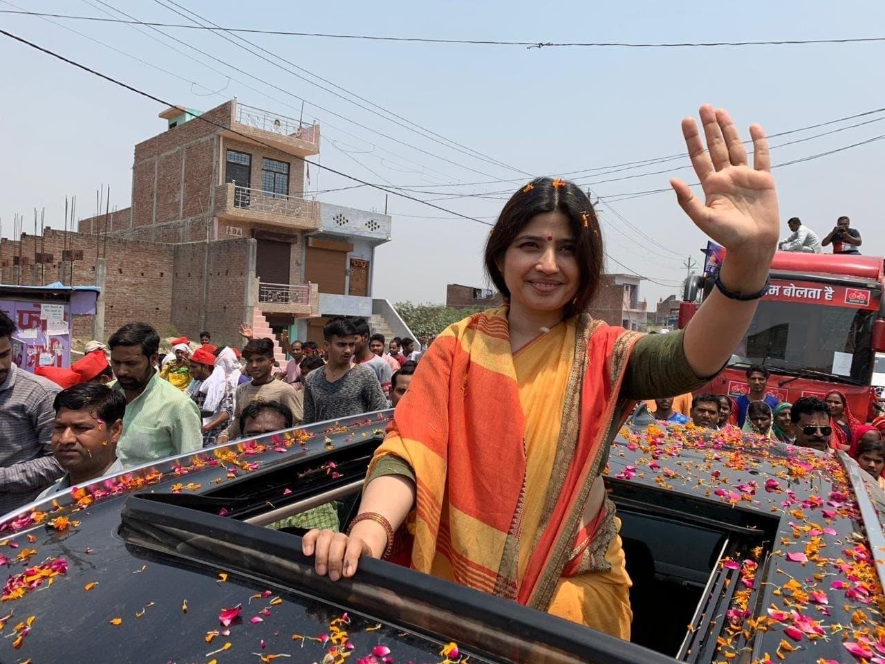 सपा सांसद डिंपल यादव बोलीं- गृह मंत्री सदन में बयान क्यों नहीं दे रहे?