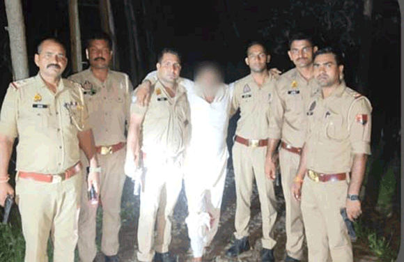 चिलकाना पुलिस ने मुठभेड़ में एक गौकश को किया लंगड़ा, दूसरा फरार