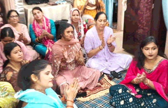 एक शाम गणपति बप्पा के नाम, भजन संध्या में गूंजे भक्ति के स्वर