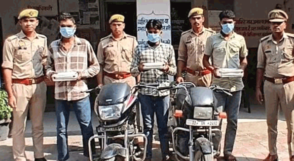 नानौता ने दबोचे तीन वाहन चोरी