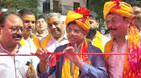 श्री हरि दर्शन मंदिर में धूमधाम से मनाई गई कृष्ण जन्माष्टमी