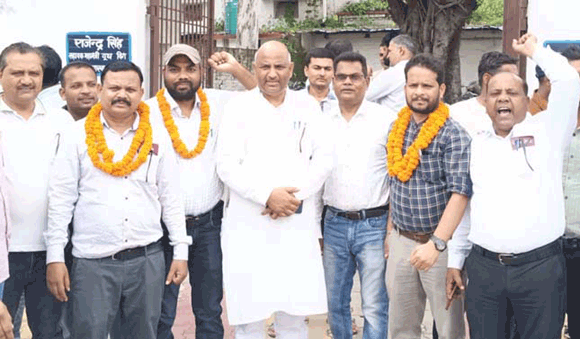 उत्तरीय रेलवे मजदूर यूनियन ने नवनियुक्त पदाधिकारियों का किया स्वागत