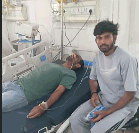 युवक ने किया आत्महत्या का प्रयास, जेब से निकले नोट मे एसडीसीए से जुडे लोगो को बताया जिम्मेदार