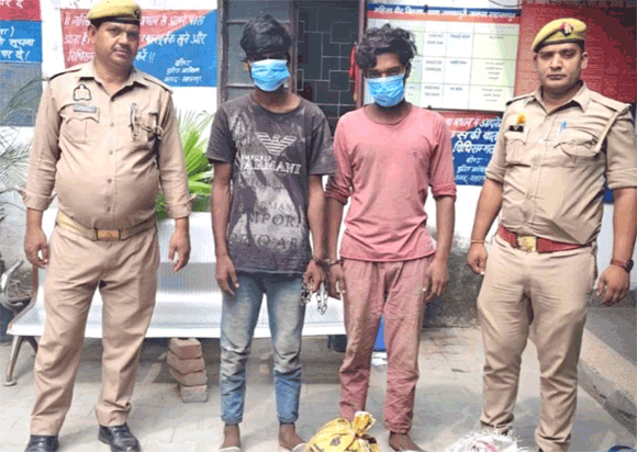 जनकपुरी पुलिस ने चोरी का किया खुलासा, चोरी के सामान सहित दो आरोपी गिरफ्तार