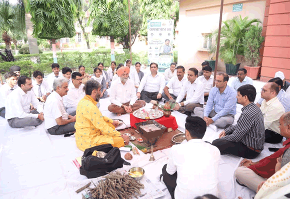 शोभित विश्वविद्यालय, गंगोह में कुलाधिपति श्री कुंवर शेखर विजेंद्र जी के जन्मदिवस के अवसर पर कार्यक्रम का आयोजन