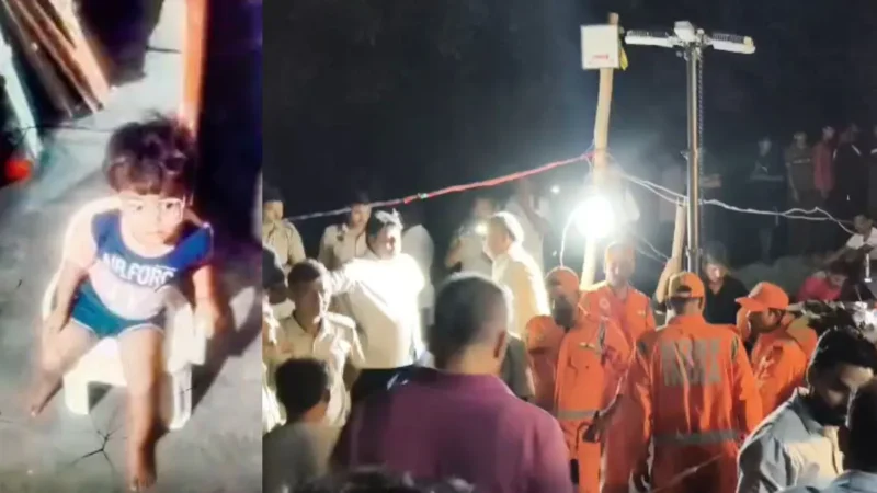 फरीदाबाद में 250 फीट गहरे बोरवेल में गिरी 3 साल की बच्ची की मौत, आज सुबह ही बाहर निकाला गया था