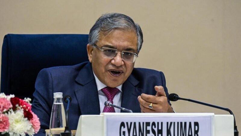 CEC ज्ञानेश कुमार पर बवाल: कार्यक्रम स्थगित, कांग्रेस का प्रदर्शन, थाने में शिकायत