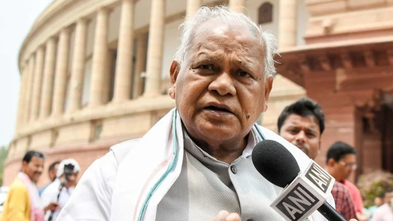 NDA के भीतर नया संग्राम, Jitan Ram Manjhi बोले- SC-ST MPs को संसद में बोलने के लिए ज्यादा समय मिले